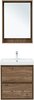 Aquanet 340162 Тумба с раковиной Милан 60 цв. дуб рустикальный (340162)