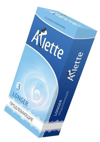 Презервативы Arlette Longer с продлевающим эффектом - 12 шт. - Arlette 814