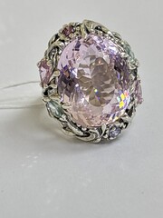 Рококо (кольцо из серебра)