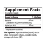 Берберин, Berberine Synergy, Designs for Health, 60 капсул 2