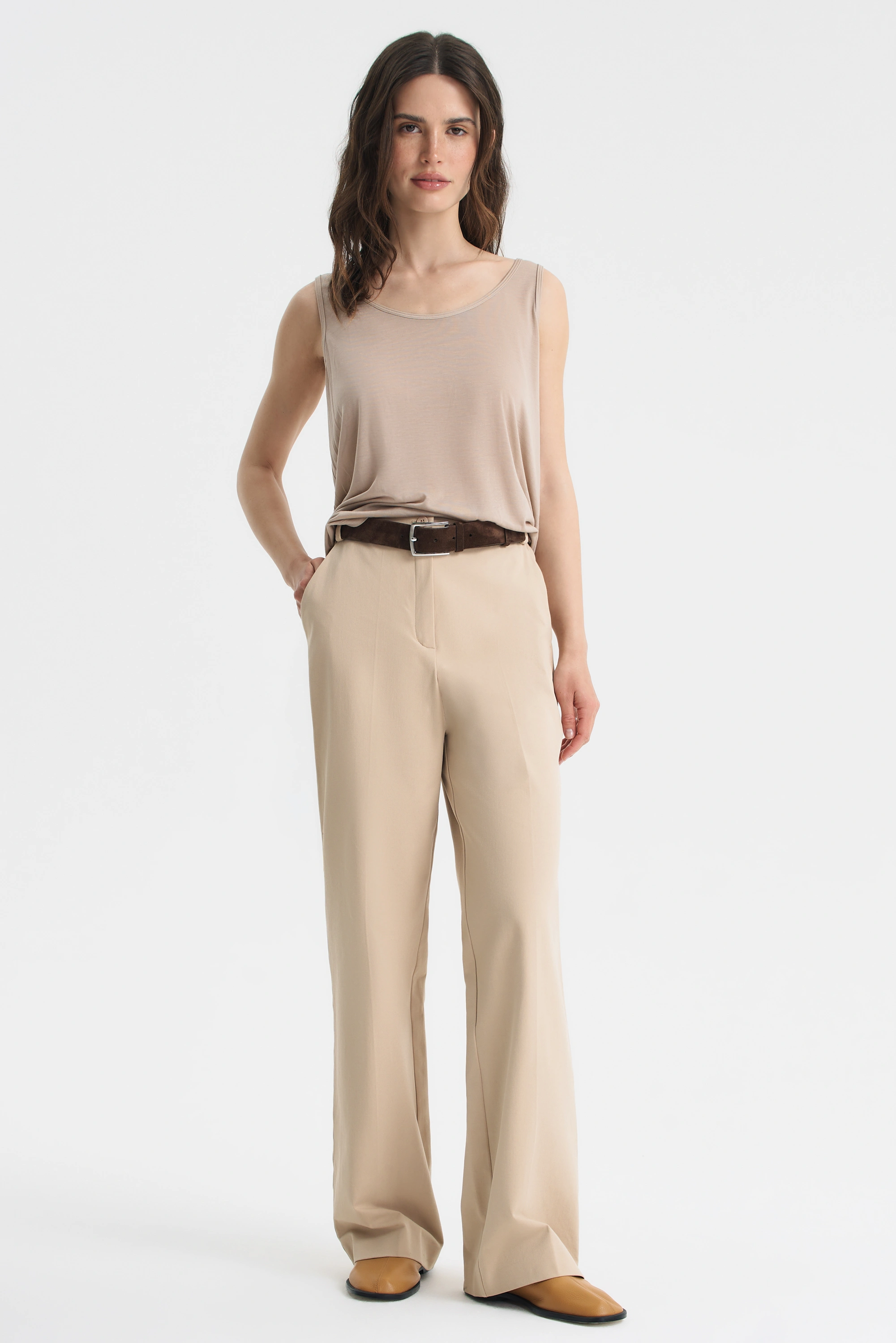 Брюки чинос из хлопка