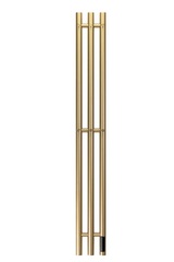 Comfysan Альто (Alto) EC-3 018405 Полотенцесушитель электрический 120/12 с/т, золото, гальваника фото