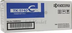 Тонер-картридж Kyocera голубой TK-5140С ECOSYS P6130cdn/M6x30cdn. Ресурс 5000 стр. — фото 6