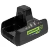 Быстрое зарядное устройство для двух аккумуляторов Greenworks Арт. 2954407, 60V, 10А — фото 2