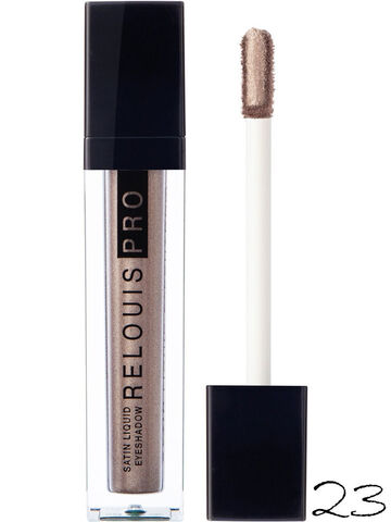 Satin Liquid Eyeshadow Тени жидкие сатиновые т.23 Cocoa Milk Relouis