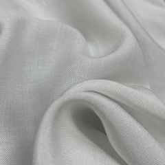 Штапель ш140-150см см 100%rayon, цвет белый