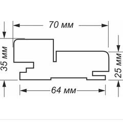 Купить Коробка дверная универсальная шпонированная Оникс