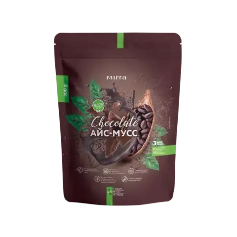 Протеиновый коктейль Шоколадный Айс-мусс 300 г (дой-пак)