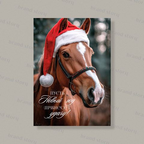 Открытка НГ256 (10 шт.) 7 х 10 см