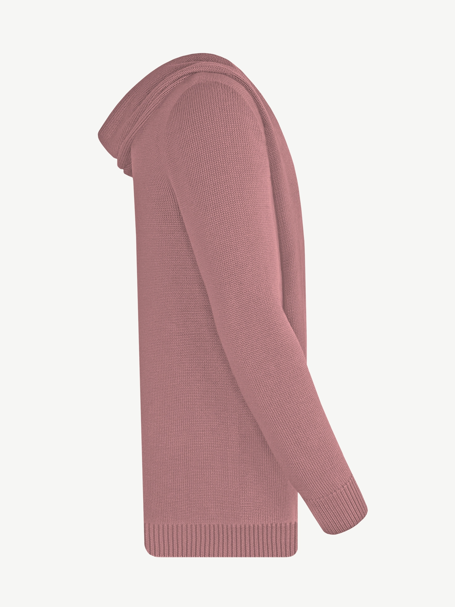 Кардиган с капюшоном из мягкой шерсти