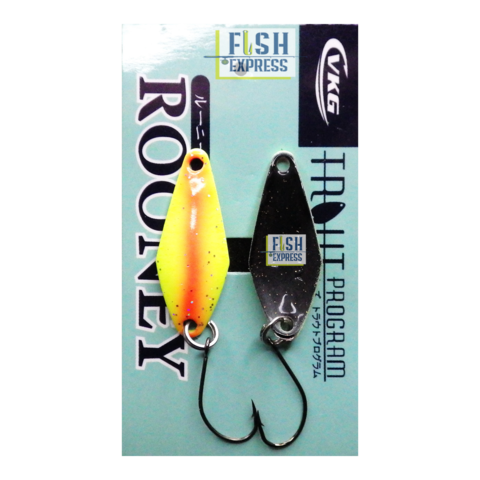 Блесна колеблющаяся на форель VKG ROONEY 2.2гр #025