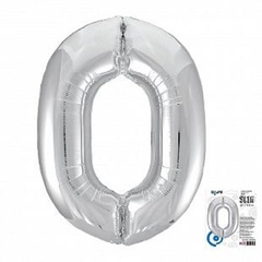 Аг 40''/102 см, Цифра Slim Серебро 