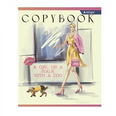 
          Тетрадь 36 л., А5, клетка, Alingar "Girls", скрепка, офсет, мелованный картон (стандарт), 5 дизайнов в пленке т/у