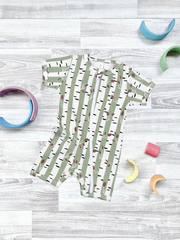 Песочник Mjölk Sleep and Play Birch Trees