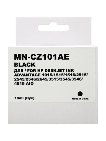 Картридж Myink 650XL CZ101AE для HP DJ Advantage 2515/3515/4515 Black (18ml)