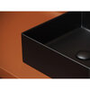 Ceramica Nova Element CN6068MB Раковина накладная квадратная, 36.1x36.1, цвет: чёрный