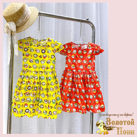 Платье хлопок д (2-6) 260328-PL25617