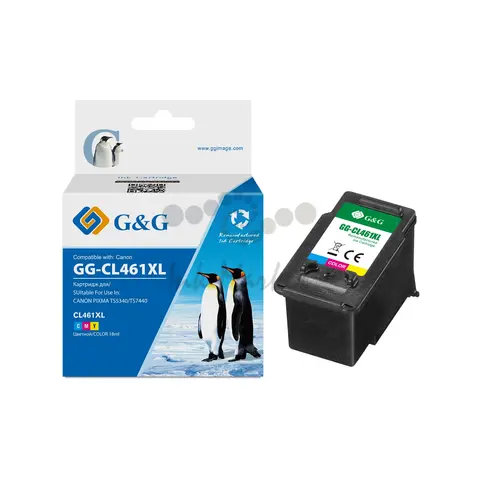 Картридж струйный G&G GG-CL461XL многоцветный для Canon PIXMA TS5340, PIXMA TS7440