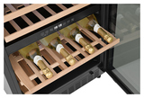 Винный шкаф Zugel ZCWI460DB черный