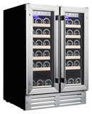 Винный шкаф Temptech Premium WP2DQ60DCS нерж. сталь