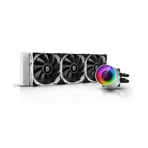Кулер с водяным охлаждением Deepcool CASTLE 360EX WH
