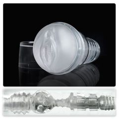 Прозрачный мастурбатор-вагина Fleshlight - Ice Lady Crystal - 