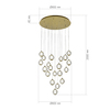 Светильник подвесной ST Luce Helmi SL6520.303.20