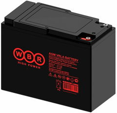 WBR 6CT- 62 ( 6-EVF-52 ) аккумулятор