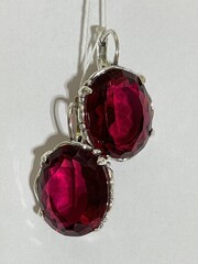 Саломея (серьги из серебра)