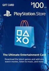 Playstation Store США (USA): Карта оплаты 100$ [Цифровой код доступа]