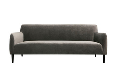 Диван Tilde 170*89*80/43   2,5 seater sofa/std/FC fabric customer Legs: Wood/№141/dark brown