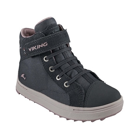 Полуботинки Viking Leah Mid GTX Sneaker Dark Grey/Dusty Pink демисезонные