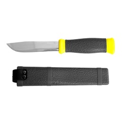 STAYER 110 мм, пластиковые ножны, туристический нож, Professional (47630)