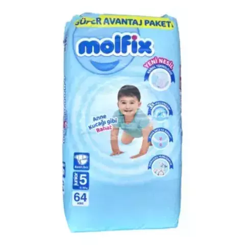 Uşaq bezi \ Подгузники \ Diapers Molfix Ultra advantage pack 78pcs ( junior 5-11-18kg )