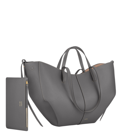 Сумка Polene Cyme EDITION TEXTURED STONE
