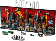 Конструктор LEGO ART Batman 76271 Бэтмен: Мультсериал «Готэм-Сити»