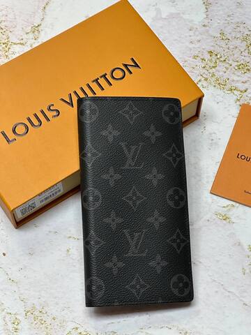 Бумажник Louis Vuitton Brazza Monogram Eclipse