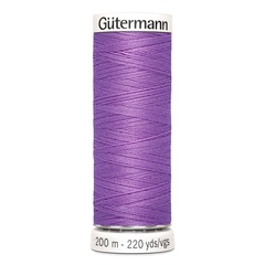 Нить Sew-All 200 м, Gutermann, 291 лилово-сиреневый