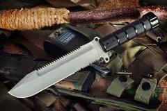 Охотничий нож Survivalist AUS-8 Bead Blast