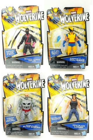 Фигурки Росомаха Бессмертный набор — Wolverine Action Figure Set