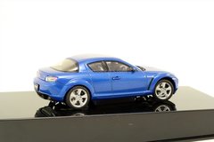 Mazda RX-8 winning blue AutoArt 1:43