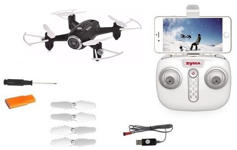 Радиоуправляемый квадрокоптер Syma X22SW Black FPV RTF 2.4G - SYMA-X22SW-BLACK