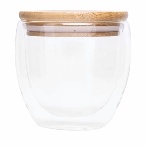 Стакан с двойными стенками BAMBOO ART S, объем ок. 250 ml