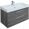 Aquanet 249923 Компл.2 - Тумба Nova 100 2 ящ. (SLIM SYNERGY) цв.дуб рошелье (249923)