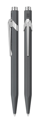 Ручка шариковая Caran d’Ache Office 849 Classic, Anthracite Grey CT, (849.495)