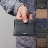 Картхолдер Hugo Boss - Classic Grained с логотипом