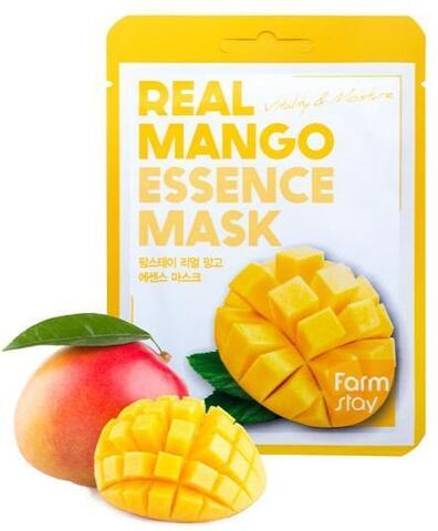 Тканевая маска для лица FARMSTAY Real Mango Essence Mask, 23 мл