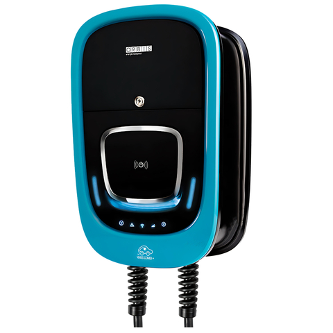 Зарядная станция Orbis VIARIS COMBI+ трехфазная, 2х22 кВт, с кабелем Т2 (OB94P722KA2)