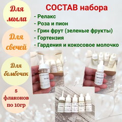 Набор отдушек для мыла 