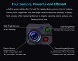 Камера SIYI ZT30 optical pod с тепловизором, дальномером, 3-осевым подвесом, 4К, 30/180 зум